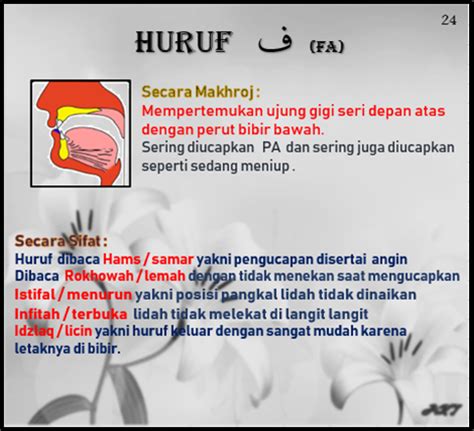 Makhorijul Huruf Hijaiyah Yayasan Pendidikan Islam Dan Sosial Al Badr