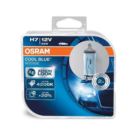 OSRAM Cool Blue Intense H7 Replacement Car Bulbs | PowerBulbs UK