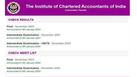 CA Intermediate Final Result 2023 Out At Icai Org Get Direct Link