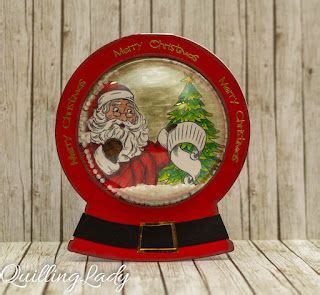 Elegant Snow Globe Christmas Cards Creative Stamping Snow