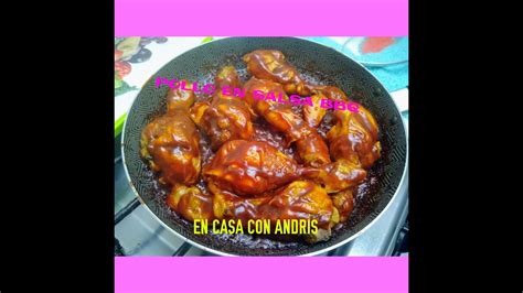 Pollo En Salsa Bbq Como Hacer Pollo En Salsa Bbq Youtube