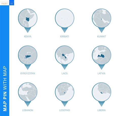 colección de mapa alfiler con detallado mapa y vecino países 42592186