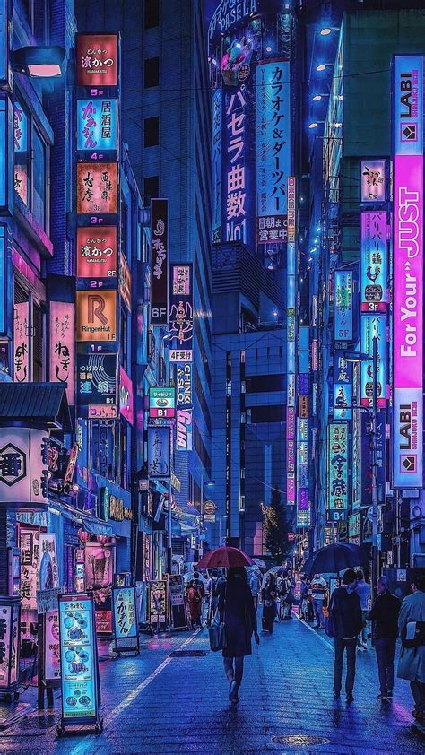 Iphone X Neon Neon City Hd Phone Wallpaper Pxfuel