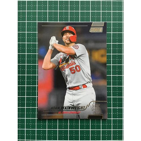 Topps Mlb Stadium Club Adam Wainwright St Louis Cardinals