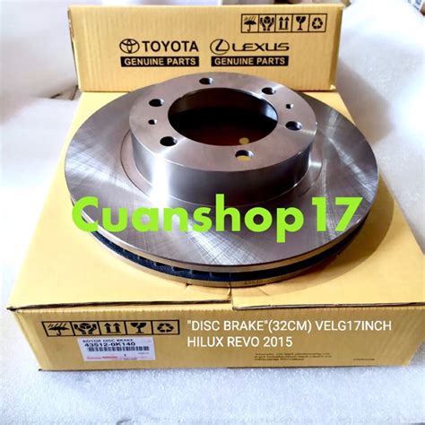 Jual Disc Brake Piringan Rem Cakram Depan Toyota Fortuner Vrz Hilux