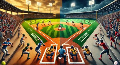 baseball  softball key differences explained kulfiycom