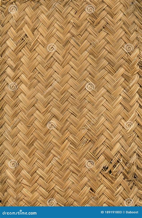 Woven Bamboo Mat Texture Background Stock Image Image Of Abstract