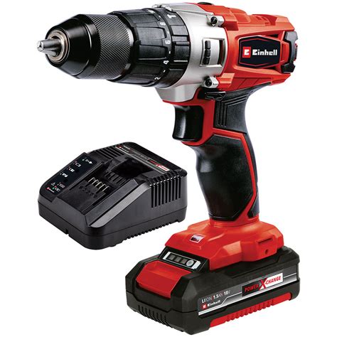 Einhell Power X Change Te Cd Li Cordless V Combi Drill Kit With