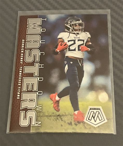 Panini Mosaic Touchdown Masters Tm Dh Derrick Henry Ebay