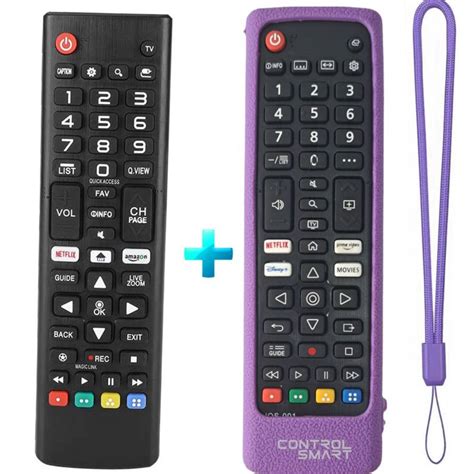 Ripley Control Remoto Compatible Para Tv Lg Funda Morada