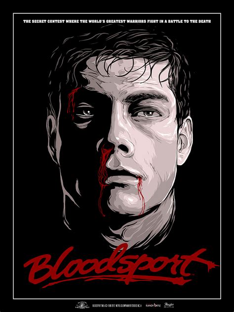 INSIDE THE ROCK POSTER FRAME BLOG: Bloodsport (1998) movie poster by ...