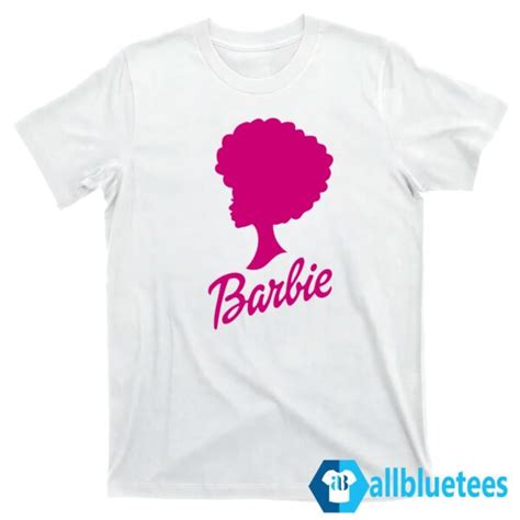 Black Barbie T Shirt Allbluetees