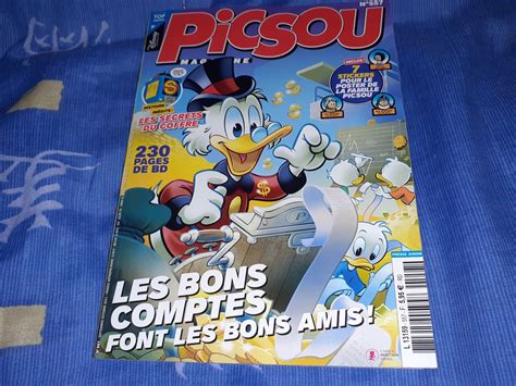 Picsou Magazine N°557 фигаronron Bricks And Toys Archives