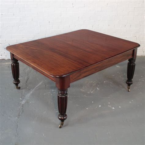 Regency Mahogany Extending Dining Table 10ft7 Antiques Atlas