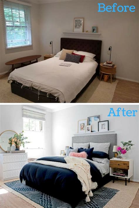 Small Bedroom Makeover Ideas On A Budget Master Gongetech