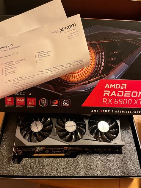 Gigabyte Radeon Rx 6900 Xt Gaming Oc Warszawa Kup Teraz Na Allegro Lokalnie