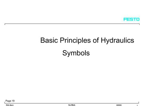 PPT - Basic Principles of Hydraulics Symbols PowerPoint Presentation ...