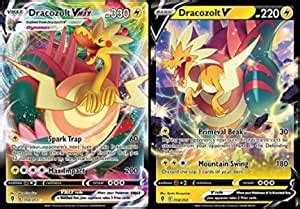 Amazon Dracozolt V Vmax Card Set Evolving Skies