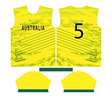 Australia Cricket Jersey Vectors & Illustrations for Free Download