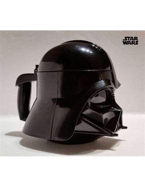 Taza Star Wars Casco Darth Vader D Con Tapa