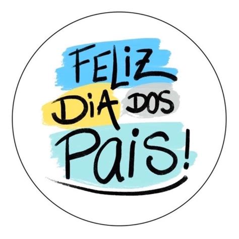 Adesivo Dia Dos Pais Cm Feliz Dia Dos Pais Shopee Brasil