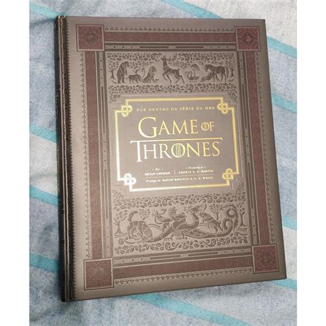 Livro Game Of Thrones Por Dentro Da Série Da Hbo Capa Dura Shopee