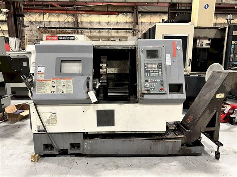 Mazak Qtn Used Cnc Lathe For Sale Tramar Industries