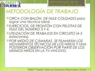 Metodologia De La Ensenanza Del Futbol Desarrollo Tecnico Hector