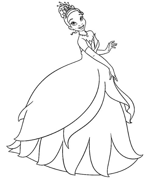 Princess Tiana Printable