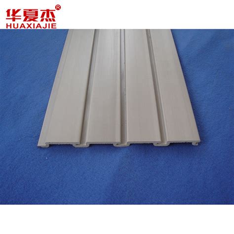 White Pvc Slatwall Panels Wpc Boards Panels Garage Wall Panels For