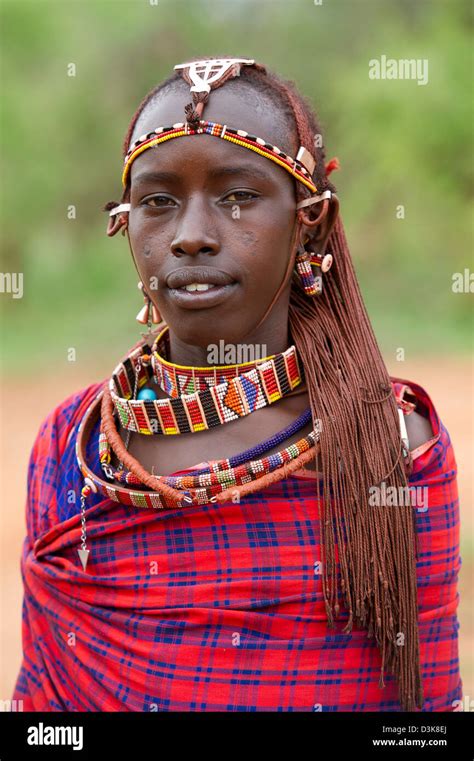 Portrait Maasai Warrior Up Close Hi Res Stock Photography And Images