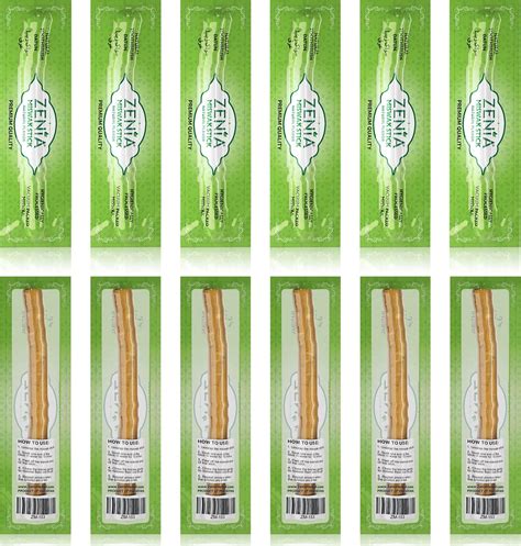 Tiswaak Pack Of 12 Miswak Stick Natural Teeth Whitening