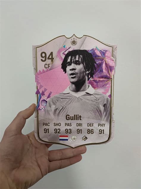 Ea Sports Fc 24 Ultimate Team Gullit Icona Ultimate Birthday Card