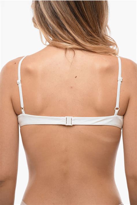 Jil Sander Bikini Top With Adjustable Straps Women Glamood Outlet