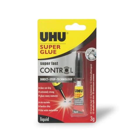 Uhu Super Glue Adeziv Instant G Lichid