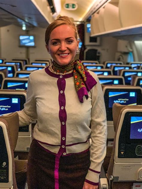 Etihad Cabin Crew Uniform What It S Really Like Hours Layover