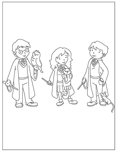 Free Printable Harry Potter Coloring Pages