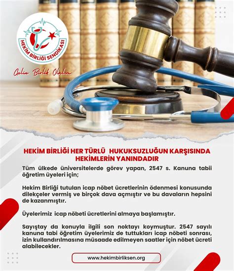 Hekim Birliği her türlü hukuksuzluğun karşısında hekimlerin yanındadır