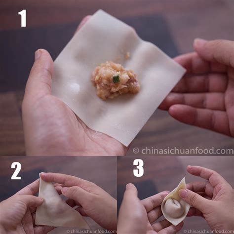 How To Fold Wontons My Favorite 6 Ways China Sichuan Food