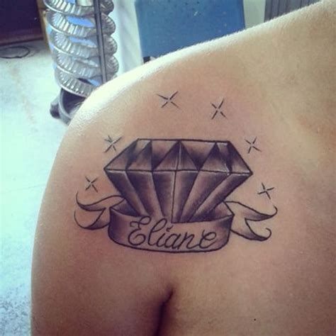 Tatuagem De Diamante Significados Modelos E Tattoos Lindas