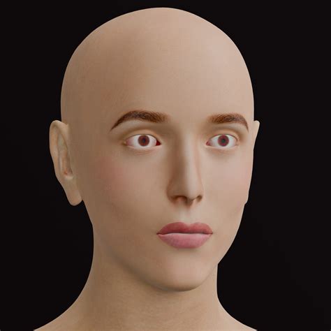 3D Model Woman Base Mesh Thin Body Shape 3D Model - TurboSquid 2172967