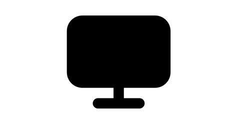 Monitor Free Vector Icon Iconbolt