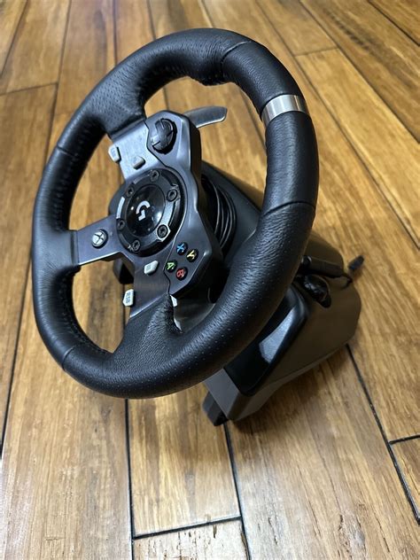 Logitech G920 Usb Steering Wheel Pedals Pc And Shifter Xbox Black Used 788619249293 Ebay