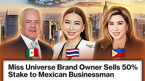 Miss Universe Has A New Co Owner And Vice President YouTube