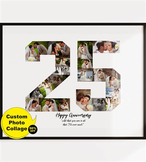 25 Year Anniversary T 25th Birthday Ideas 25th Birthday Poster