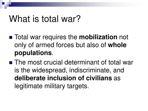 Total War Meaning Unpacking The Concept Of Total War In History And Strategy