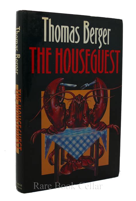 The Houseguest By Thomas Berger Hardcover First Edition First