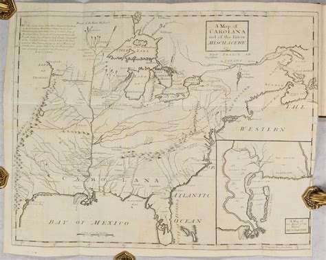 Old World Auctions Auction 197 Lot 98 Map In Book A Map Of