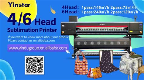 Yinstar I A Digital Fabric Dye Sublimation Printer Textile