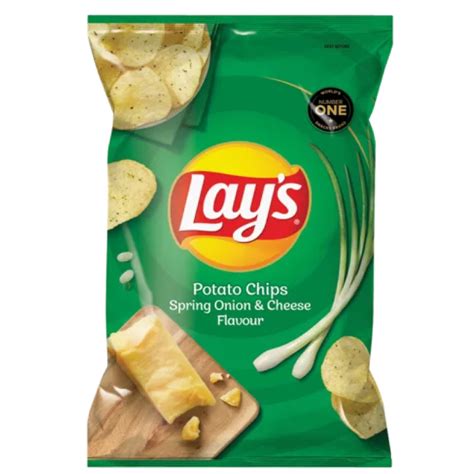 Lays Spring Onion And Cheese 125g Exclusively Food